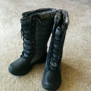 Women's Leather Insulated Winter Boots
